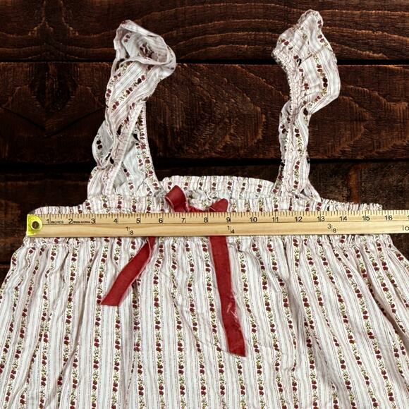 Urban Outfitters Out From Under Hearts Desire Lounge Dress Red Small Coquette - Picture 8 of 10